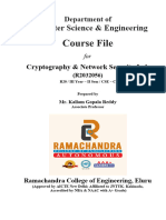 CNS Lab Course File