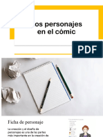 Los Personajes en El Comic