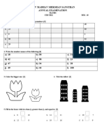 Ukg Maths Ae 2022-2023