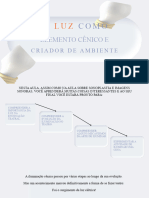 Aula 15 - A Luz Como Elemento Cenico e Criador de Ambiente