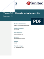 Tarea 5.2 Plan de Autodesarrollo