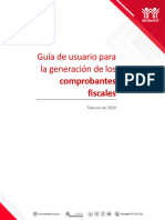 Guia Usuario para Generacion Comprobantes Fiscales+