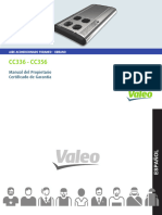 Manual de Usuario Valeo CC3X6