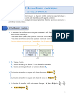 5) Chapitre 5 - Les Oscillateurs Ã©lectroniques