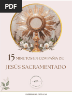 PDF 15 Minutos Con Jesus Sacramentado Ec - Compress