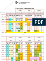 REVISED DAY-WISE SCHEDULE - Term II (July 2010-12 Batch) : Date of Revision: 15/11/2010 Revision No: 2