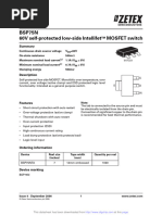 BSP75N Transistor Inhibodor Arranque