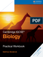 Cambridge Igcse Biology Practical Workbook PDF Free