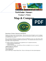 Map Compass Honour Trainer S Notes