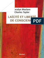 Jocelyn Maclure, Charles Taylor - Laïcité Et Liberté de Conscience (2010, Boréal)