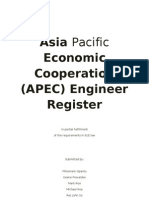 APEC Register - Project