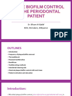 Plaque Biofilm Control