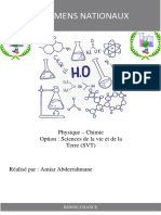 Examens Nationaux SVT VF