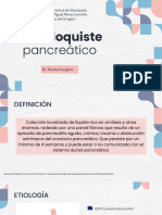 Pseudoquiste Pancreático