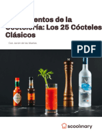 Fundamentos de La Coctelería: Los 25 Cócteles Clásicos: Recetario