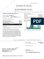 CENTRAL OHIO HOMECARE AGENCY LLC Invoice - Sample