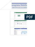 Mapa de Processos para Fluxograma Multifuncional Excel para Visio 1