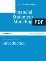 Financial Statement Modeling Course Manual