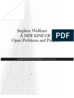 Stephen Wolfram: Incomplete Preliminary Version (As of June 26, 2003)