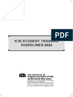 Icsi Student Training GUIDELINES-2024