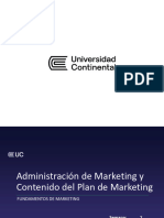 SEMANA 7 Planeación Del Marketing