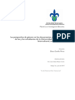 Tesis La Perspectiva de Genero en Los Documentos Recepcionales de Las y Los Estudiantes de La Universidad Veracruzana Sede Las Selvas