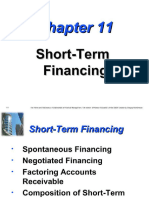 Short Term Financing