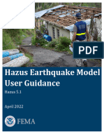 Fema Hazus 5.1 Earthquake Model User Guidance