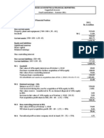 Advanced Accounitng & Financial Reporting: IGL Identifiable Net Assets On Acquisition Date of Oct. 1, 2010 (100+60+35-10)