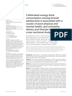 Caffeinated Energy Drink Consumption Among Emirati