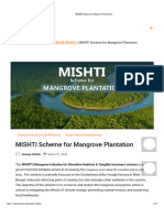 MISHTI Scheme For Mangrove Plantations