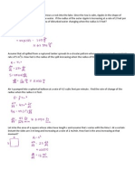 A-2. Related Rates Packet - Answers-2