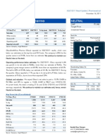 Glaxosmithkline Pharma: Performance Highlights