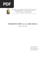 U de Chile Massman Introducción A La Mecánica (Para Ingenieros