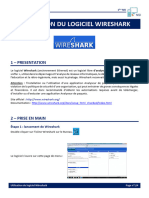 Utilisation Wireshark