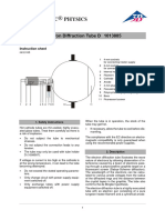 3B Scientific® Physics: Electron Diffraction Tube D 1013885