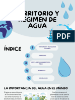 Presentación Día Mundial Del Agua Sostenibilidad Tierra Orgánico Azul