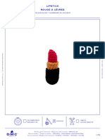 Amigurumi - Lipstick