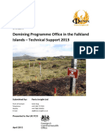 Falkland Islands Malvinas Exploitation Report 2013