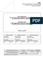 NA Services Et Communication de Diagnostic UDS DAE CMP BCUV B618