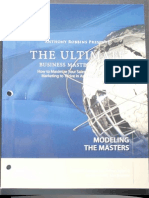 Modeling The Masters - UBMS Workbook