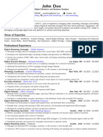 Modern Simple Ats Friendly Latex CV