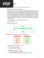 Unit 2: My Family: How Many People Are There in Your Family? What Do They Do?