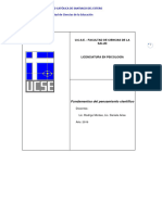 Programa Fundamentos Del Pensamiento Cientifico 2019