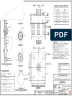 Schedule of Pile Co-Ordinate: Section A-A