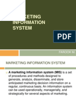 Marketing Information System