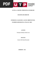 Informe de Análisis Del Caso de Corrupción Del Exgobernador Regional César Álvarez