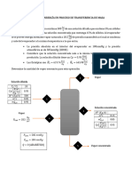 Balance de Enrergía en Proceso de Transferencia de Masa