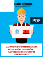 Manual Instrucciones Grupos Electrogenos