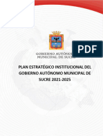 Plan Estratégico Institucional PEI 2021-2025